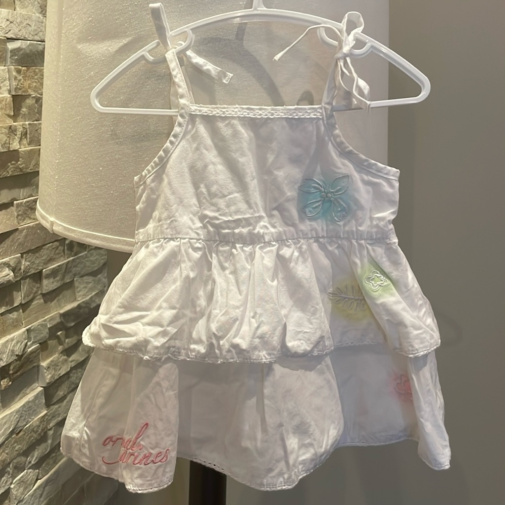Original Marines white frilly dress